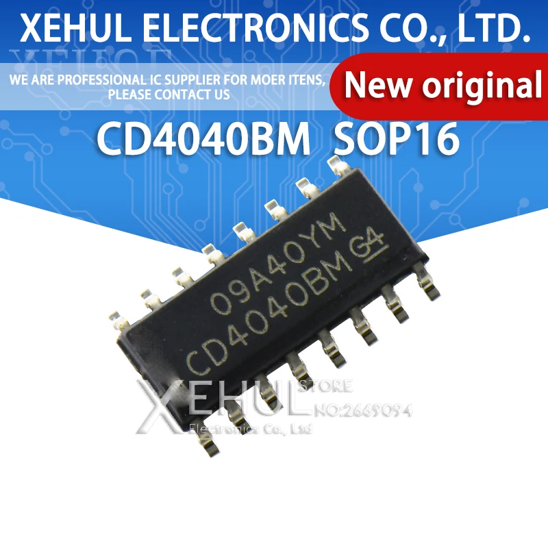 CD4040BM96: 고급 IC 칩으로 전자 회로 설계를 효율적으로 만드는 방법