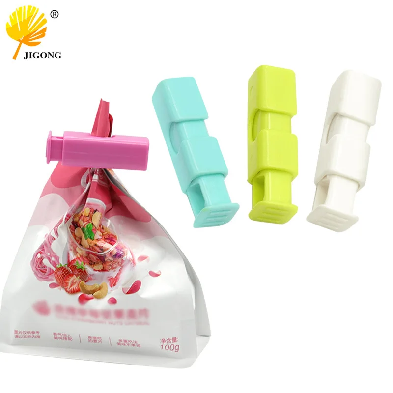 Plastic bag sealing spring pressing clip moisture-proof fresh-keeping bag bread bag elastic food sealing clip sealing clip