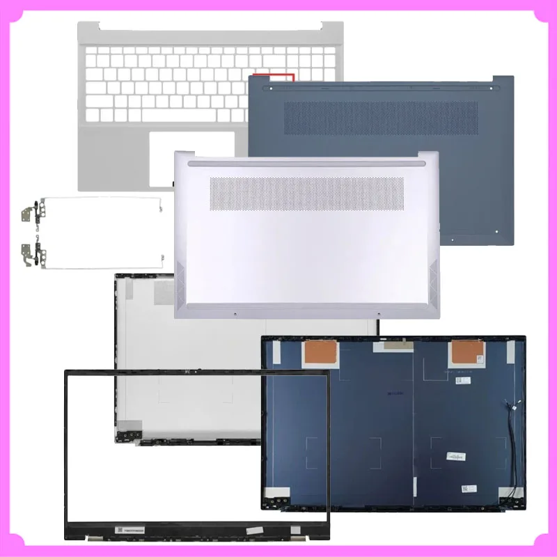 

NEW Laptop LCD Back Cover Front Bezel Palmrest Bottom Case Hinges Metal For HP Pavilion 15 15-EG 15-EH 15Z-EH TPN-Q245 TPN-Q246