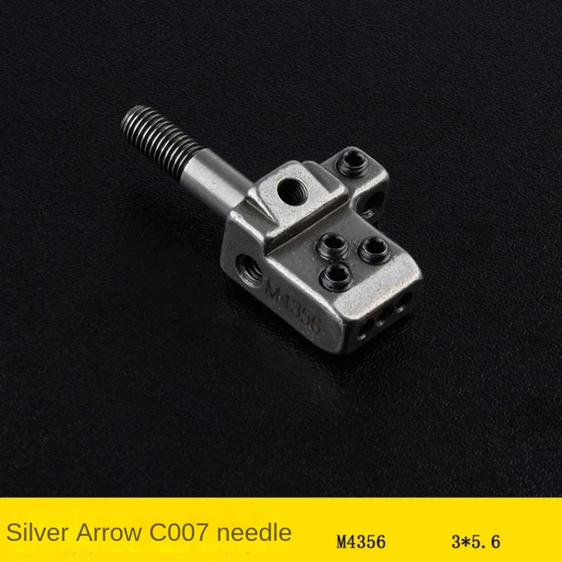 Silver Arrow C007 flat cut 3*5.6 pin plate press teeth E3826 sewing machine large square head sewing machine accessories