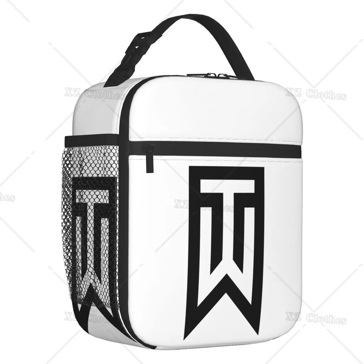 Sac à lunch réutilisable avec logo de golf personnalisé, glacière chaude, boîte à lunch isotherme avec poche pour hommes et femmes, étudiant, voyage