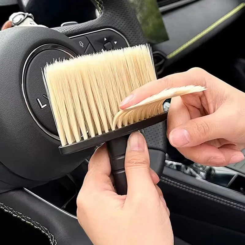 1 PCS Internal Cleaning Tools For Cars Long Handled Cleaning Brushes Fine Bristles Dust Removal Cleaning Of Car Air Outlets 2026