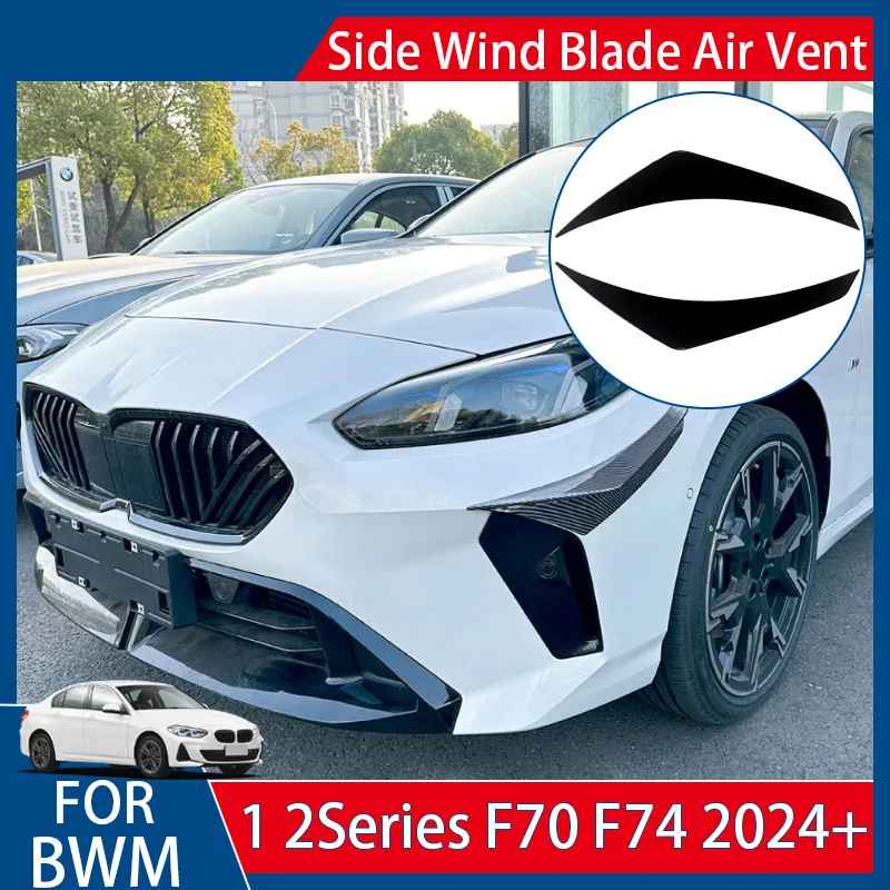 

Front Bumper Side Splitter Spoiler Fog Lamp Side Spoiler Trim For BMW 1 2 Series F70 F74 M Sport 2024+ accesorios para auto