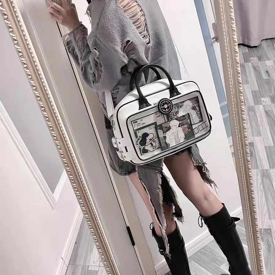 Nuovo Design di nicchia carino Kawaii Lolita borsa per ragazze JK borsa a tracolla uniforme di alta qualità Y2K ulzzang borsa a tracolla