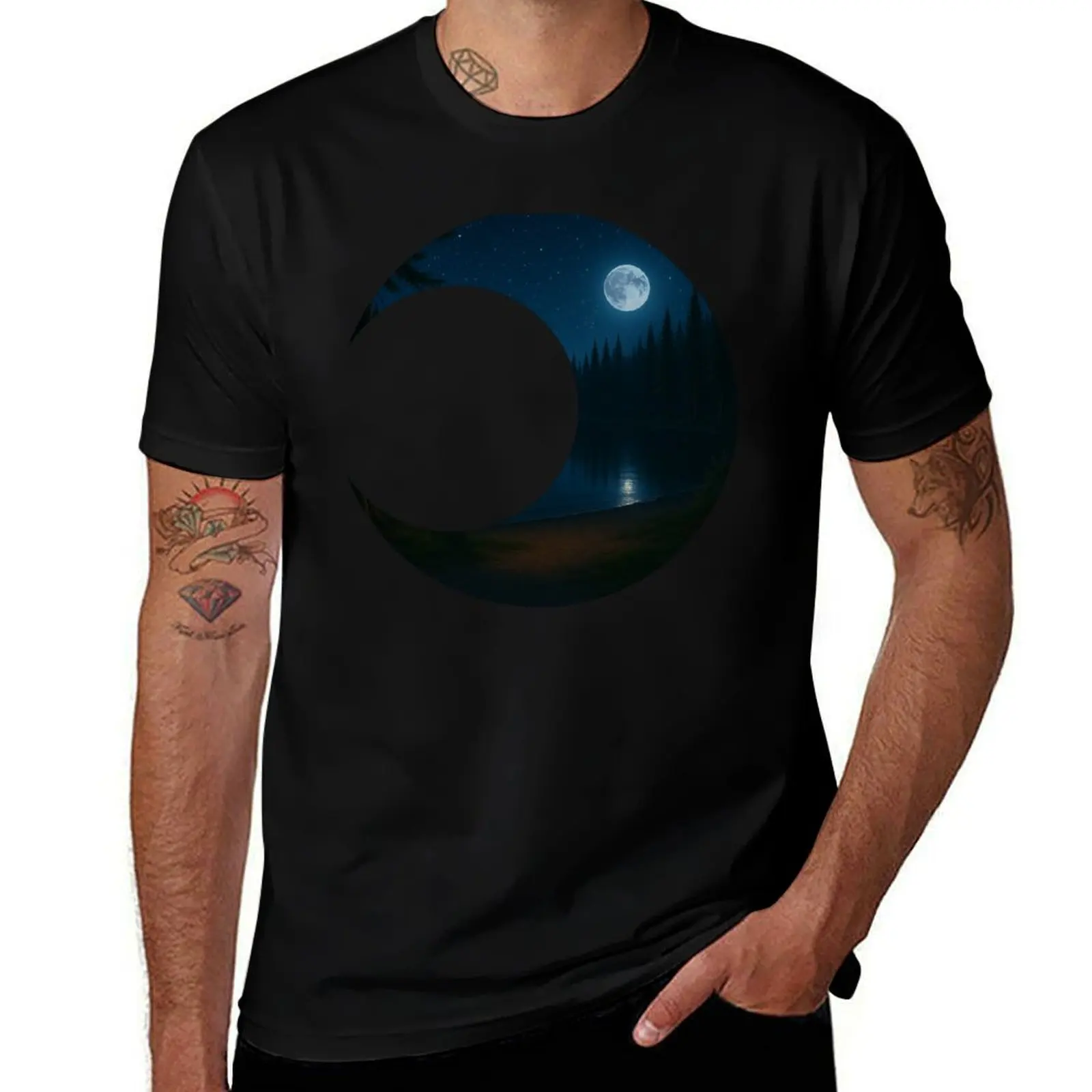 

Moonlit Lake - Book Setting T-Shirt luxury t-shirt clothes T-shirts oversize fashion shirts oversized t shirts for men