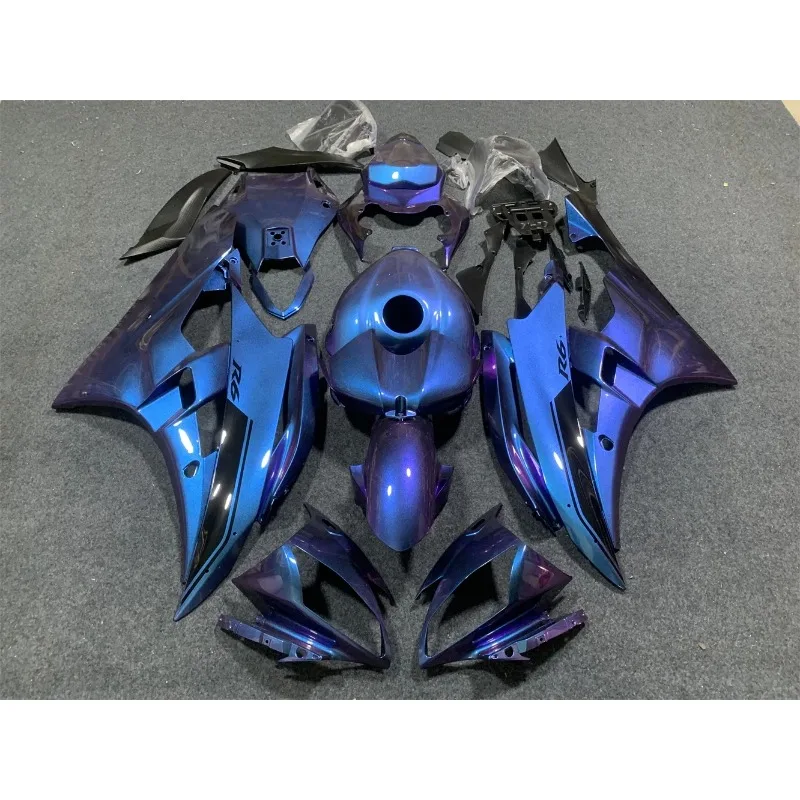 

*Injection Mold New ABS Whole Fairings Kit Fit for YZF-R6 R6 06 07 2006 2007 Bodywork Set Chameleon includes fuel tank cap