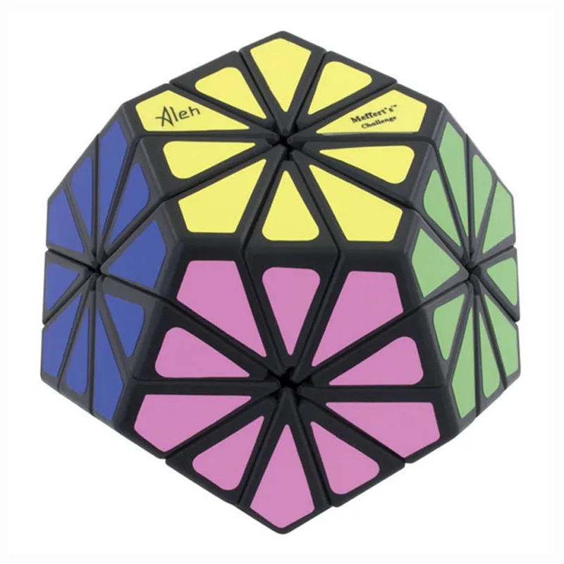 Meffert's Megaminx Cube 3x3 Puzzle Genuine 12-color Pyramid Crystal Magic Cube Fun Toy Suitable for Students and Adults