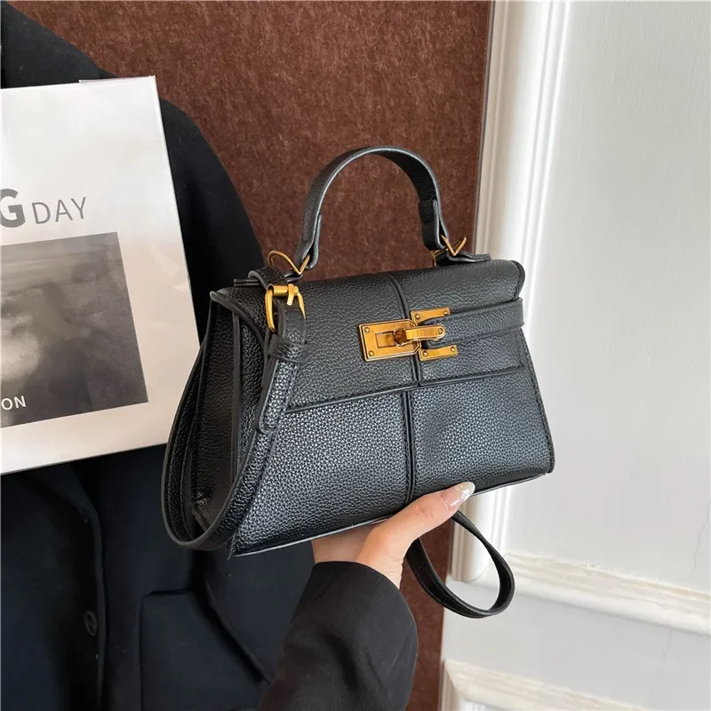 2025 جديد! ! حقيبة كيلي الخفيفة الفاخرة - أزياء نسائية متعددة الاستخدامات، محمولة باليد/الكتف/كروس، جميعها - تصميم مطابق