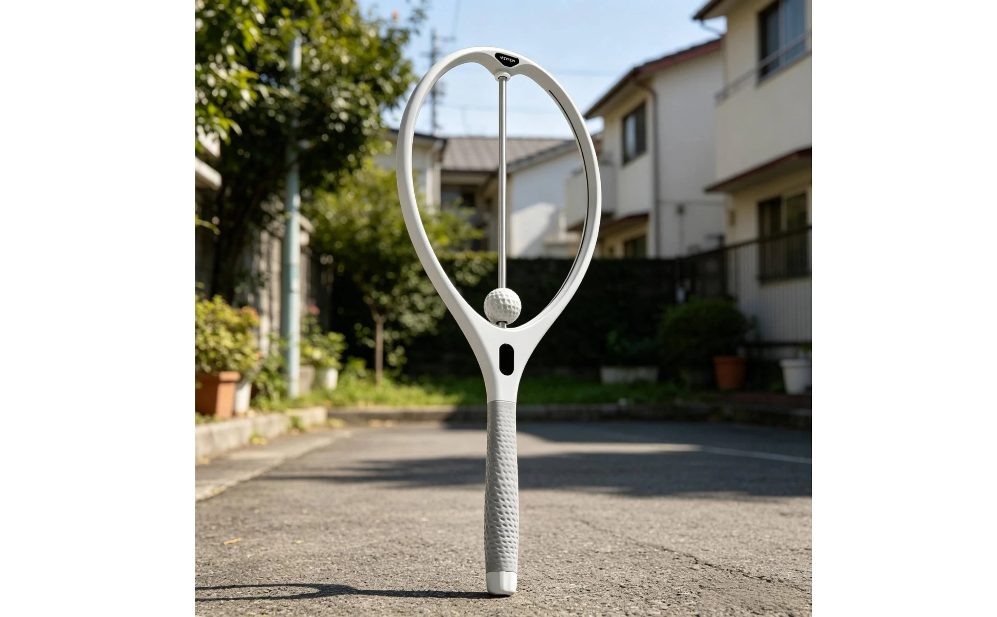 Tennis Training Racket No Separate Ball Needed Tennis Swing Practice Tool Solo Practice Racket Guide Rod Sports Gear Textured Tennis Training Racket No Separate Ball Needed Tennis Swing Practice Tool Solo Practice Racket Guide Rod Sports Gear Textured
