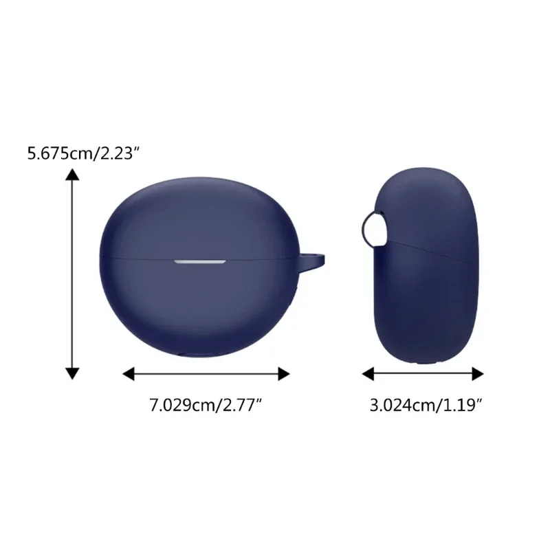 1pc Earphone Silicone Cover For Huawei FreeClip Waterproof Ear Clip Wireless Earbuds Case Headset Sleeve Housing Flexible Shell