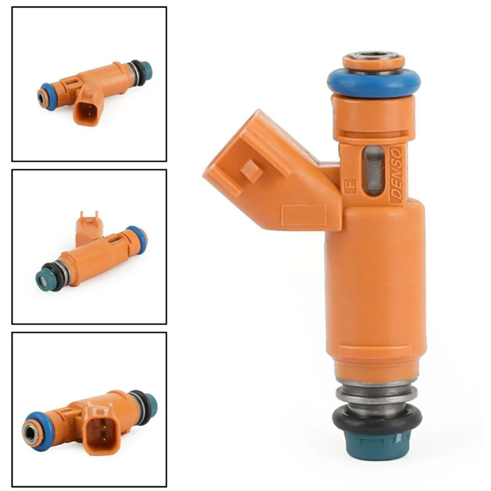 1 Set Of 8 Fuel Injectors AJ82353 4526563 195500-4280 2W93-AA 452656 For 05-09 Land Rover LR3 4.4L V8 Range Rover Sport-AU62