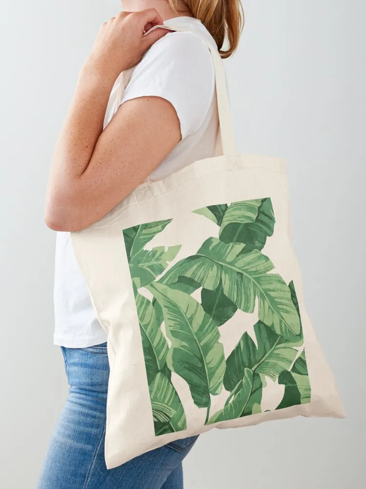 

Tropical banana leaves II Tote Bag Cloth bag Canvas bag shopper bags eco pack