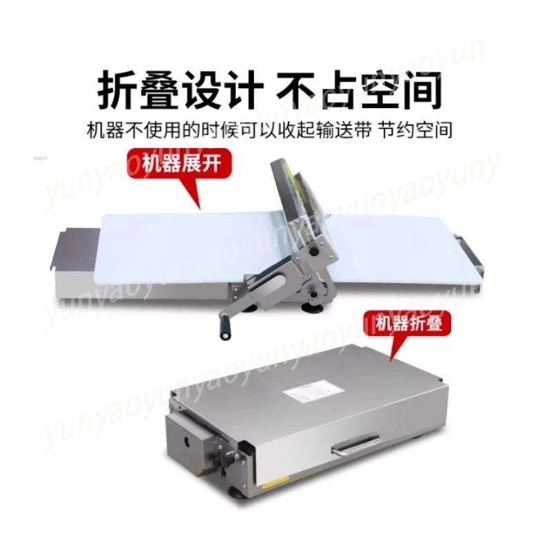 

Manual Egg Tart Shell Forming Machine - Desktop Folding Shortening Machine for Horn Wrapping