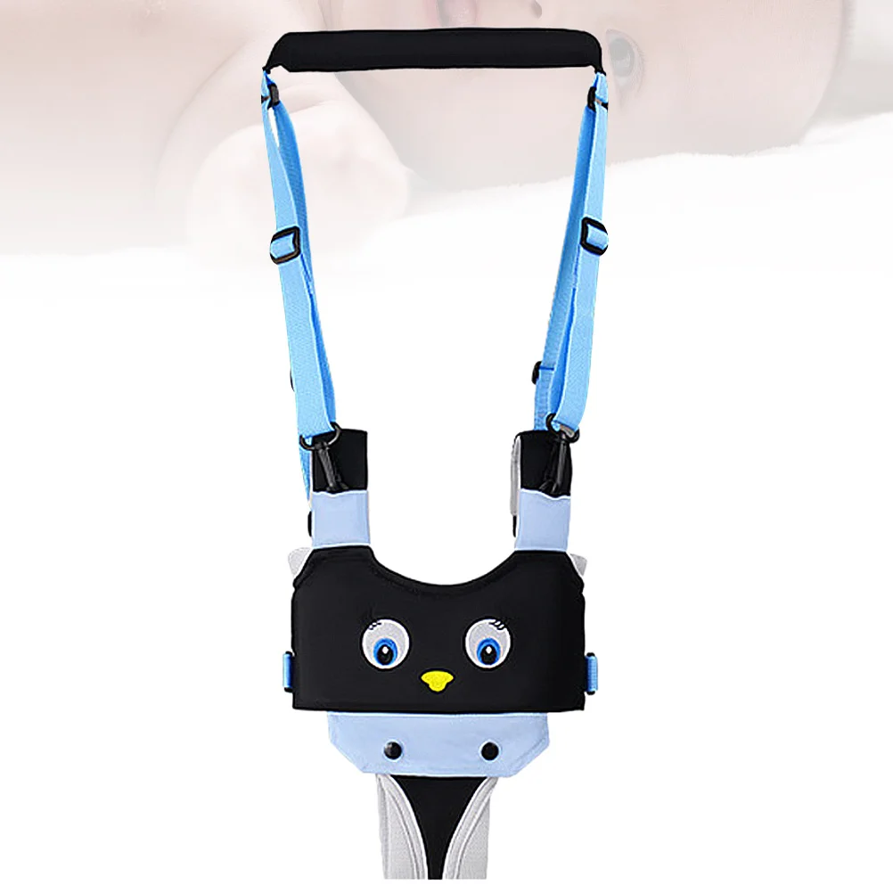 Cinghia da passeggio per bambini traspirante Cintura regolabile per l'apprendimento della cammina Cinghia di supporto per la vita del bambino Fascia per l'entrejambe rimovibile Facile da spento