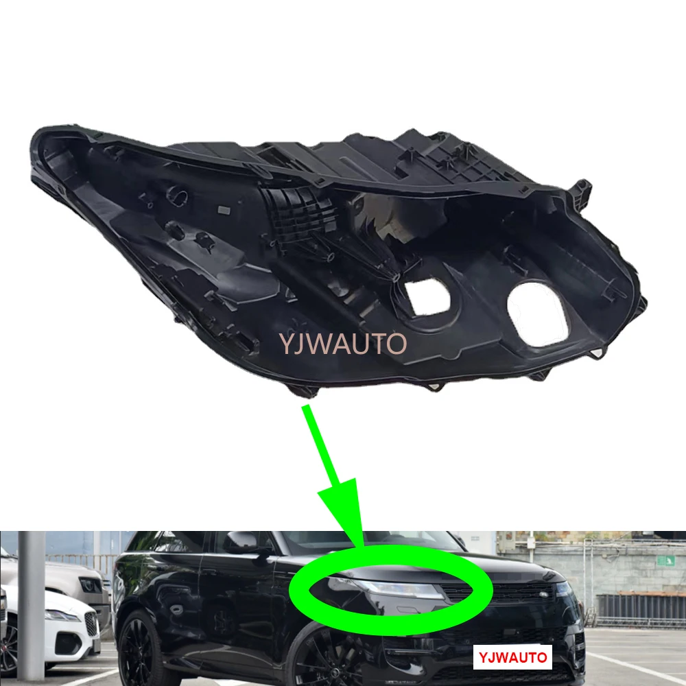 For Range Rover Sport 2023 Headlamp House Car Headlight Base Rear Base Replacement Auto Front Lamp Holder Back Support