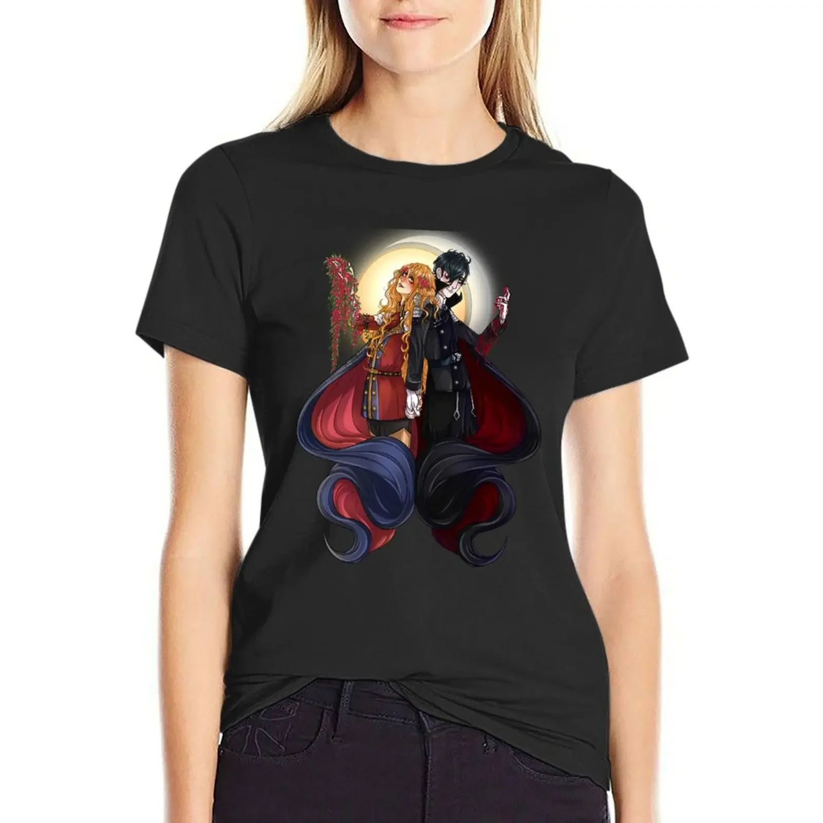 

Eclipse - Ferdinand and Hubert FE3H T-Shirt plus size tops Blouse customs tshirts woman
