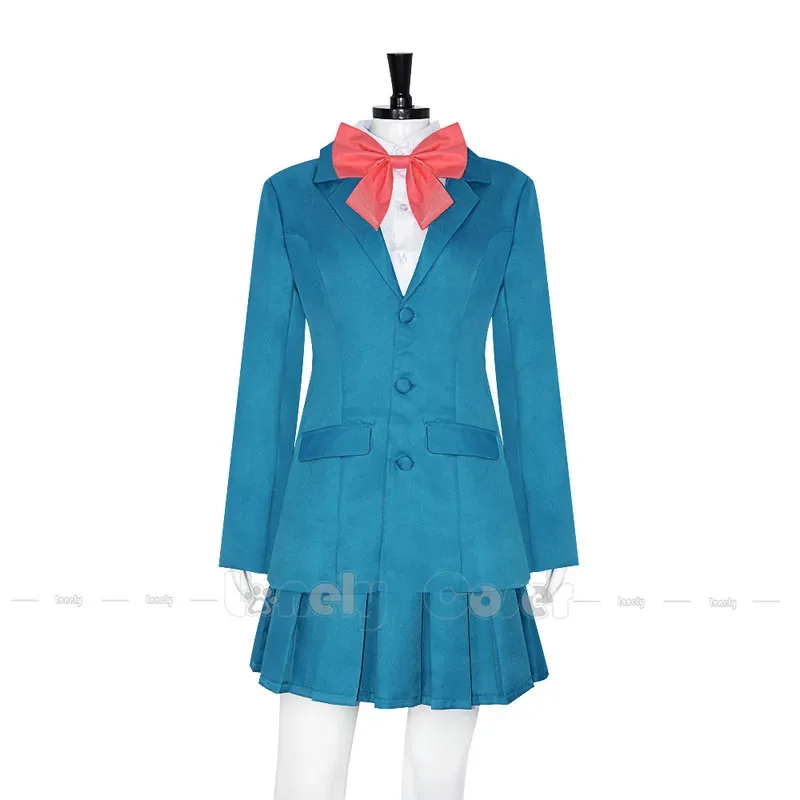 أزياء CyAnime Kimi ni Todoke الموسم 3 من Me to You أزياء ساواكو كورونوما الزرقاء بدلة فتاة المدرسة Unifrom #3