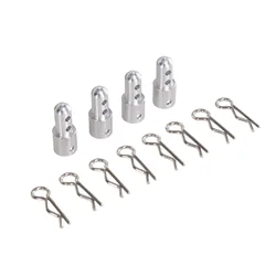 For MJX Hyper Go 1/14 14209 14210 H14BM 14301 14302 14303 RC Car Height Increase Car Shell Pillar Upgrade Metal Parts