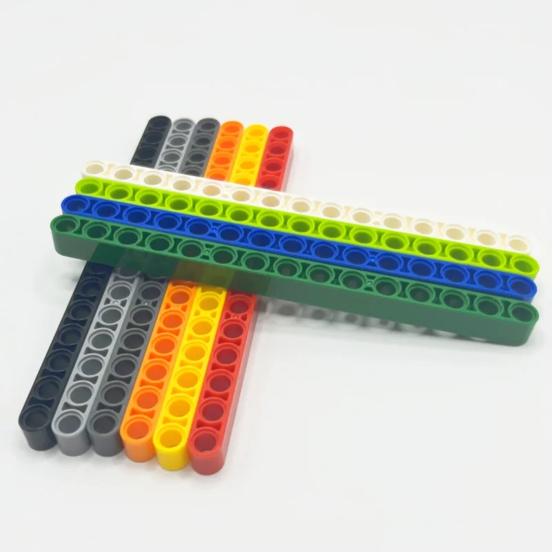 32278 Liftarm Thick 1 x 15 Brick Assembles Car Particles Toys For Technical MOC Compatible Buildings Block DIY