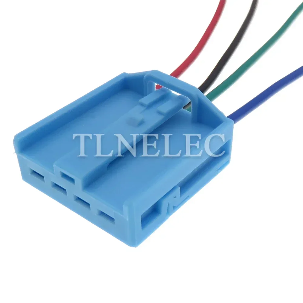 4 Pin Way Auto WOOFER Unsealed Connector Car Male Female Wiring Harness Sockets With Wires 1719093-3 B