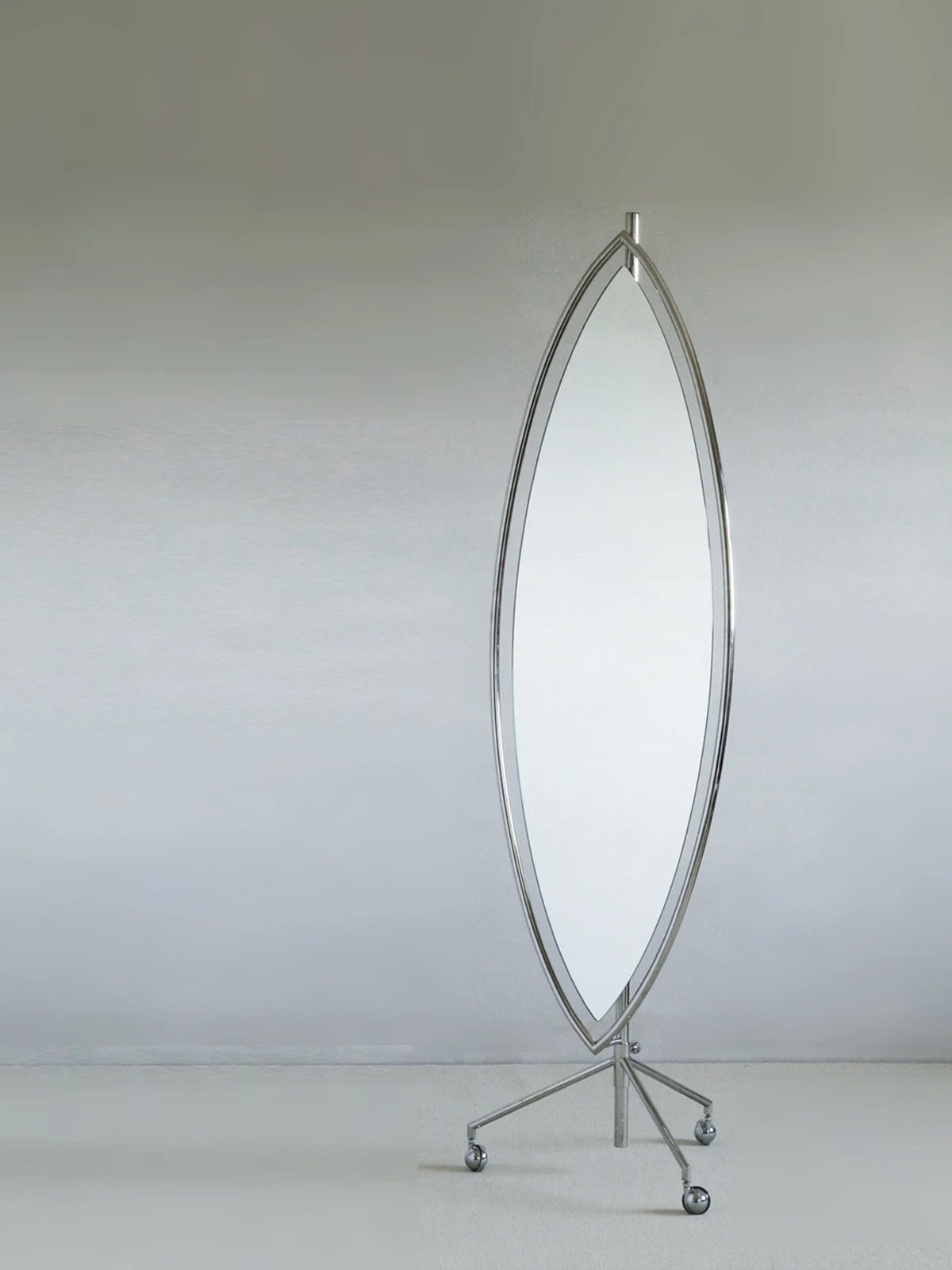 

Medieval stainless steel mirror movable mirror sailing surfboard floor