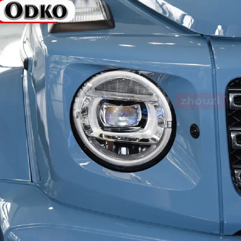 For Mercedes Benz G Class W463 2019 2020 2021 Car Headlight Tint Black Protective Film Taillight Transparent TPU Sticker AMG