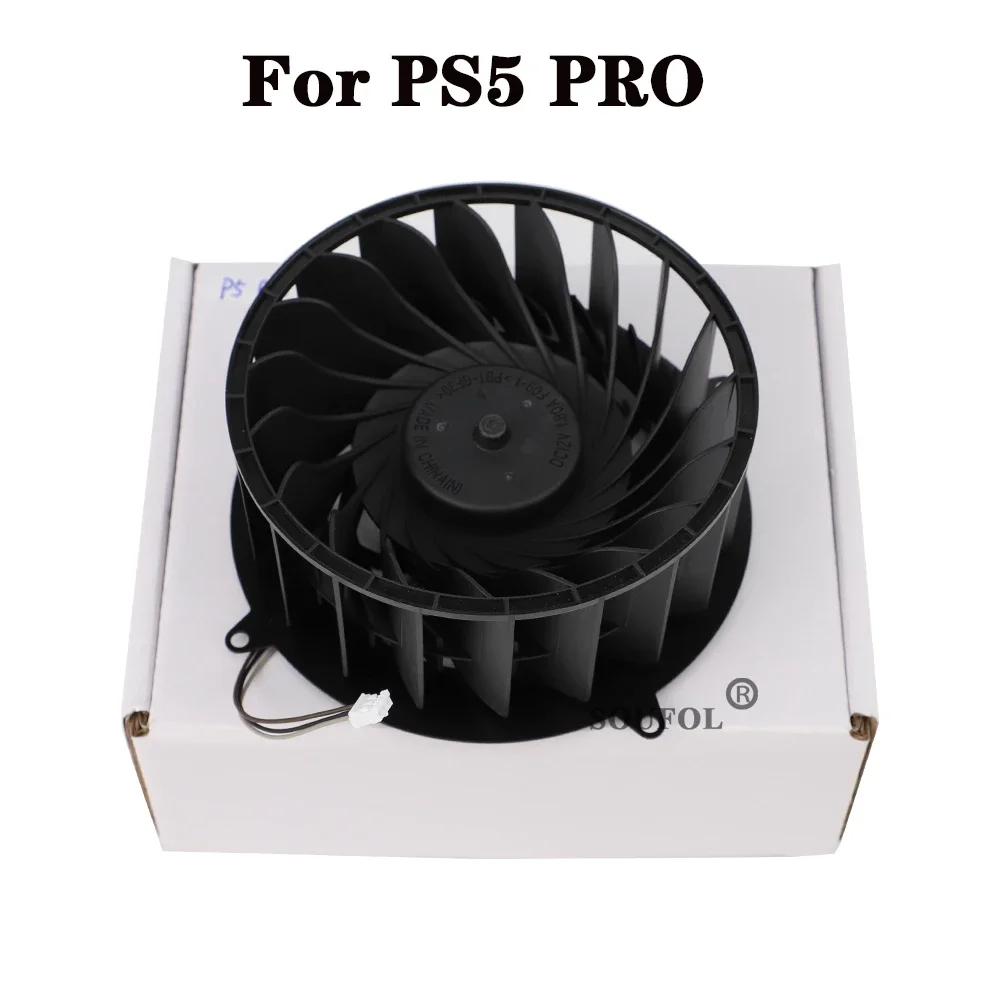 

New Internal Cooling Fan for PS5 Pro CFI-70XX CFI-7000 CFI-7021 19 Blades DC 12V 1.80A 3 Pin Connector Game Console Cooler Fan