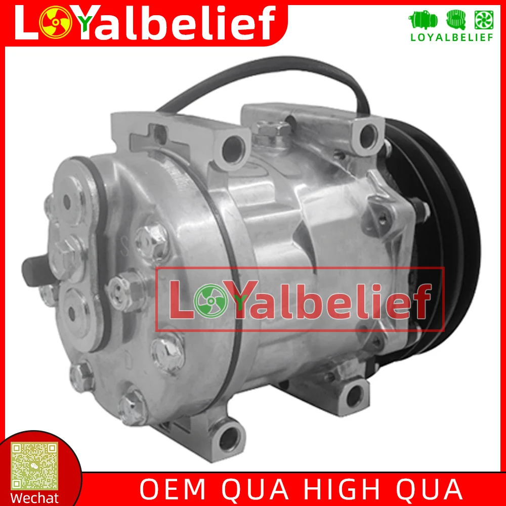 7H13 Air Conditioning AC Compressor For Caterpillar CAT 307 307E2 308E 308E2 Excavator 415-2557 4152557