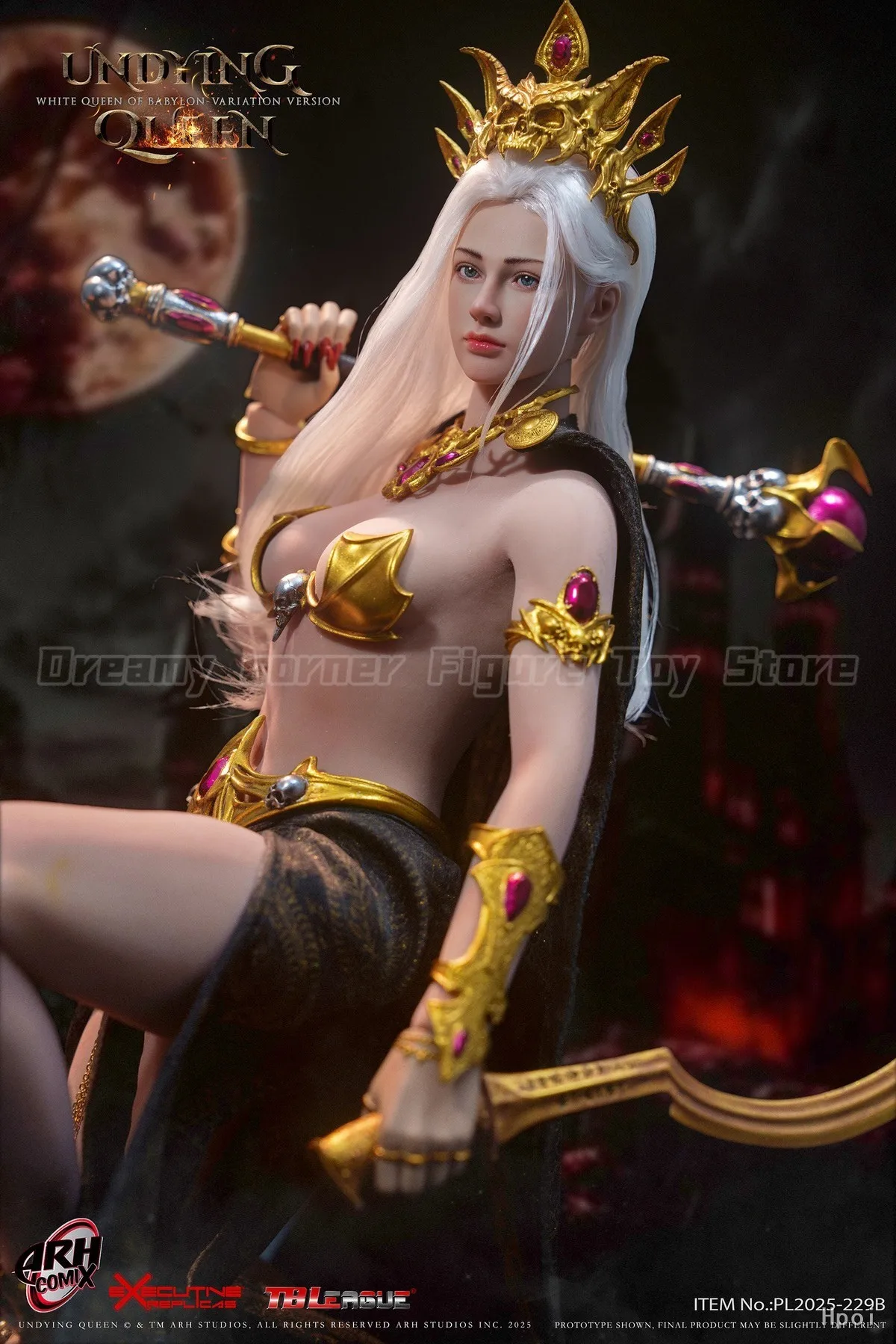 

В наличии: TBLeague PL2025-229A PL2025-229B UNDYING QUEEN 1/6 Коллекционные фигурки-модели игрушек