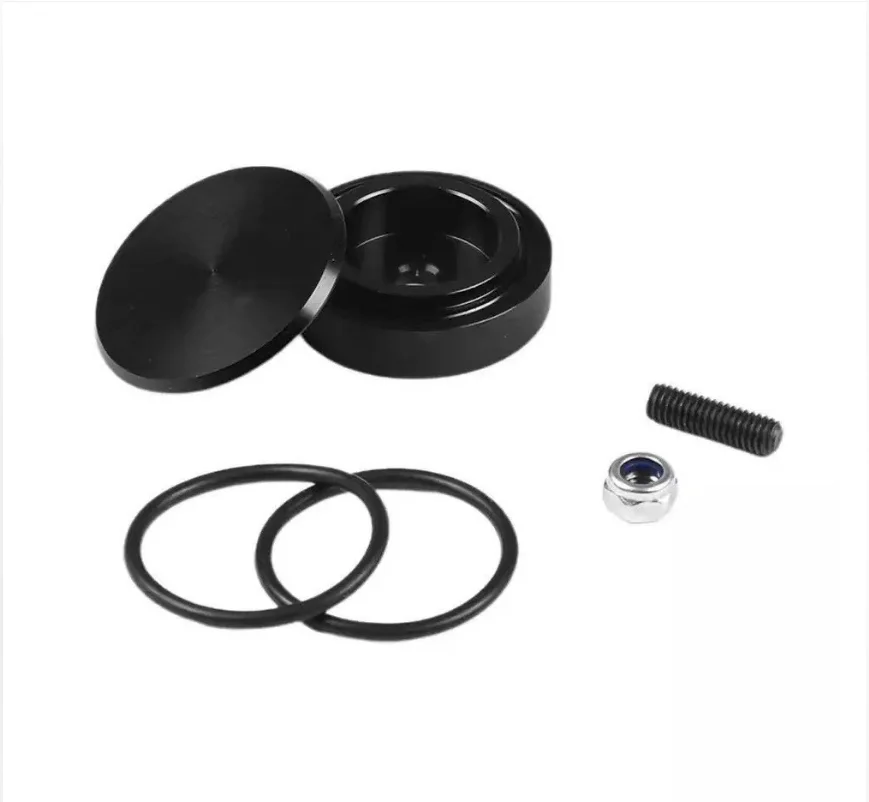 HTMCK 1 Set Aluminum Car Rear Wiper Delete Kit Plug Cap Universal Car Accessories