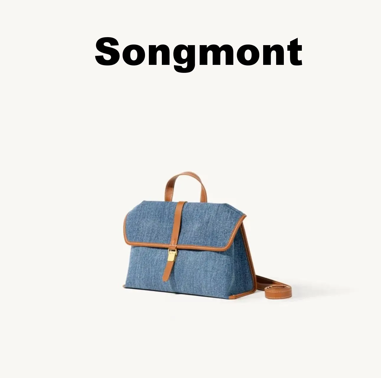

Songmont Series Brand Traveling Shoulder Bag Retro Maillard Suede Niche Luxury Shoulder Bag Fashion Messenger Bag