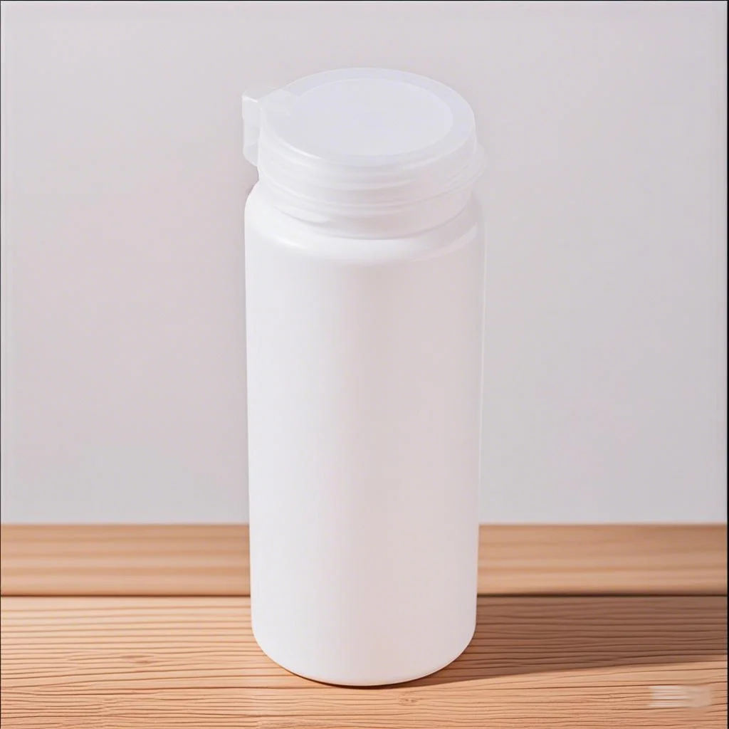 Flip Cover Talcum Powder Bottle Refillable Cosmetic Powder Dispenser Plastic Powder Container Empty Pots Bottles 1PCS 400g