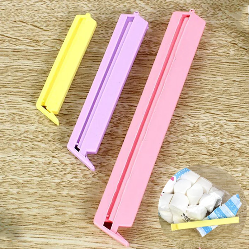 1 Sizes  Portable New Kitchen Storage Food Snack Seal Sealing Bag Clips Sealer Clamp Plastic Tool Kitchen Accessories