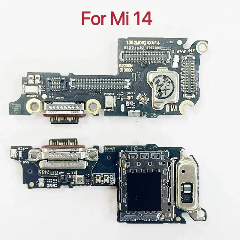 

Для Xiaomi Mi 14, USB-разъем для зарядки, док-станция, порт зарядного устройства, гибкий кабель типа C, замена хвостовой вилки