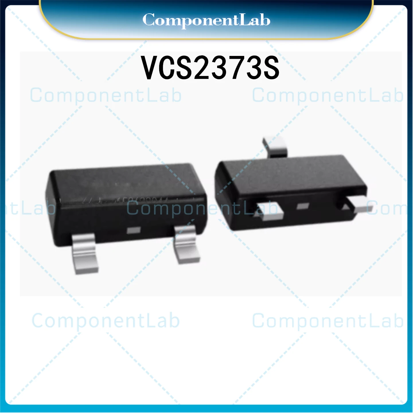 New original VCS2373S low-power SOT23-3 two-dimensional magnetic switch induction sensor alternative reed pipe of 360 degrees