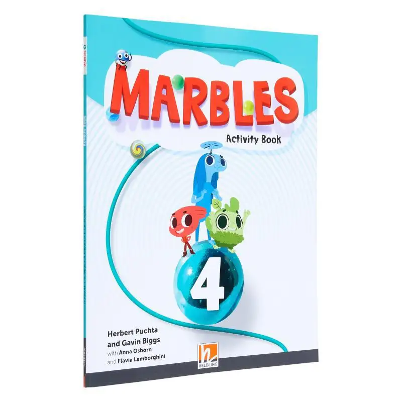 

Книга для занятий из мраморами 4 приложения Ezonekids Herbert Puchta HELBLING Издательство 9783990897645 Книга