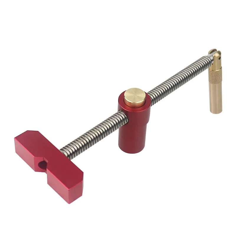 

Усовершенствованные быстрозажимные тиски для деревообработки, настольные, V-образные, с винтовым стержнем из нержавеющей стали, прочные