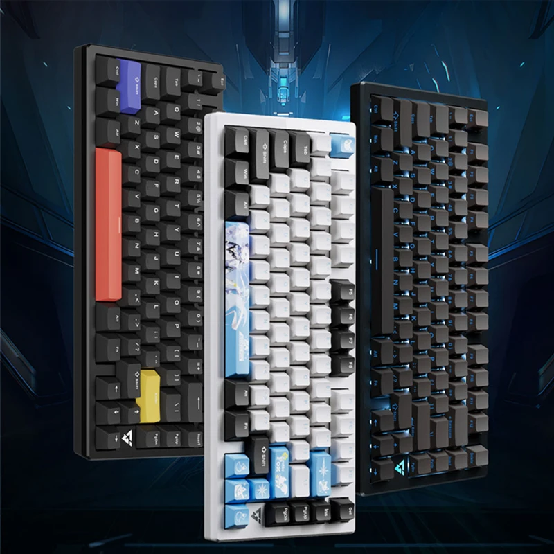 ATK VXE V75X Mechanical Keyboard 3 Mode Wireless Bluetooth Game Keyboard RGB Hot Swap Gasket Custom Game Keyboard