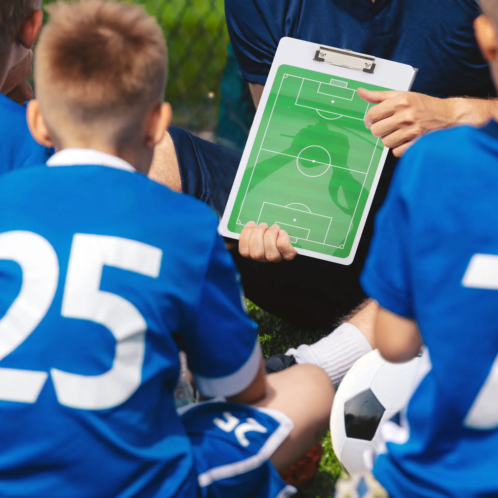 Magnetic Writing Board Football Coaching for Match Force Soccer Clipboard