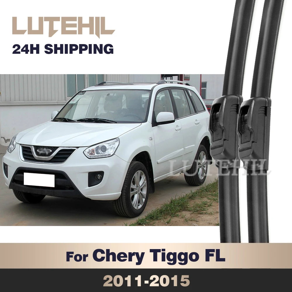 

Wiper Front Wiper Blades For Chery Tiggo FL 2011 - 2015 2012 2013 2014 Windshield Windscreen Front Window 24"+19"