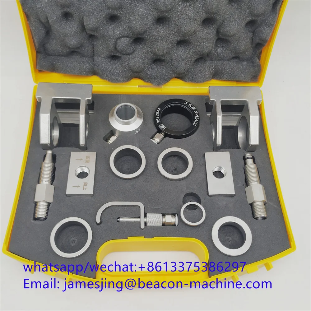 Common Rail Fuel Injector Universal Holder Fixture Clamp Repair Kits Diesel Rail Injector Tools Adapter Fixture Clamp