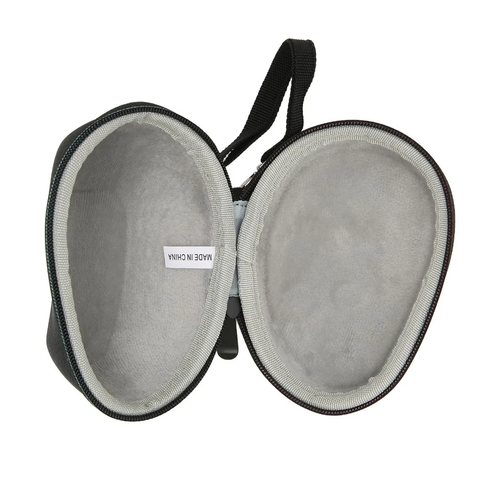 

Hard EVA Shell Mouse Case Black Inner Gray Hand Strap Storage Bag Portable Protective Case for for Logitech Lift Vertical Mouse