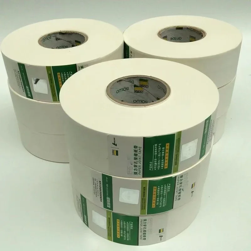 Ultra-Thin Seam Paper Tape, Seam Paper Bandage, Gypsum Board Gap Caulking Tape, Kraft Paper Seam Tape Repair Of Wall Cracks