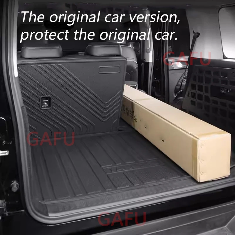 Per Great Wall WEY Tank 300 Car Trunk Mat schienale Full Surround TPE accessori protettivi per la modifica degli interni dell'auto impermeabili