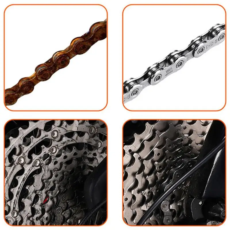 Bike Chain Cleaner 500ml Bike Drivetrain Degreaser Effective Bike Cleaning Spray For Mountain Bikes Bicycles And More