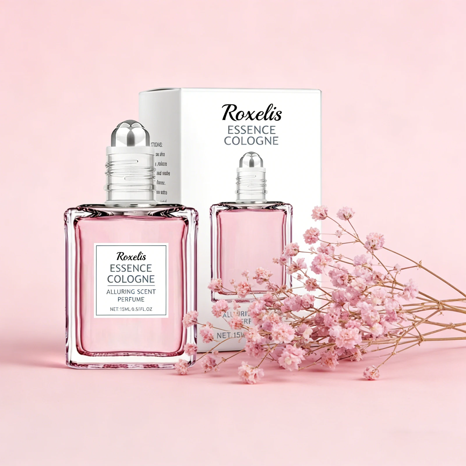 

Ароматическое масло-дезодорант Roxelis 15 мл с ароматом розы, освежающее, нежное, романтическое, портативное, для ежедневного использования.