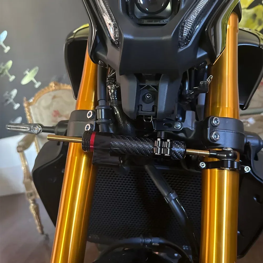 Kit de montage de Support d'amortisseur de stabilisateur de direction, pour Yamaha MT09 2021 – 2024 MT-09 XSR900 XSR 900 2022 2023 2024, accessoires