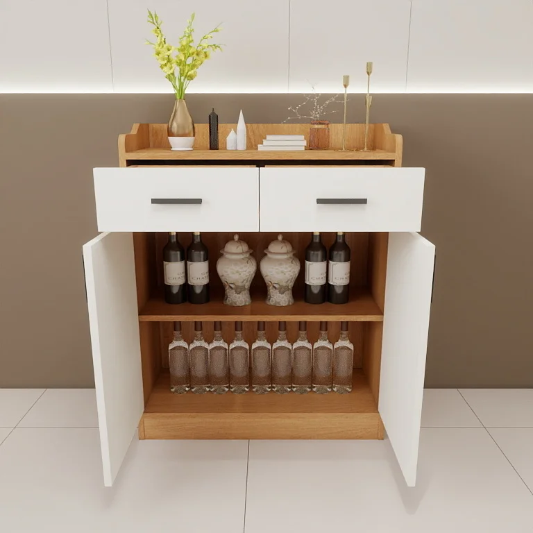 Modern Luxury Elegant Wooden Kitchen Cabinet for Organized Cooking Spaces