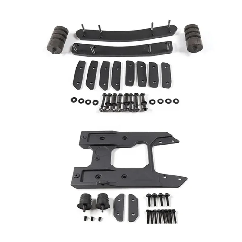 Spare Tire Carrier Tailgate Bracket for 2018-2021 Jeep JL Wrangler Hinge Reinforcement Kits Accommodates 35