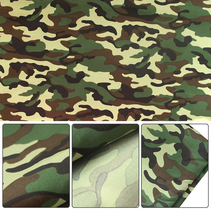 Camo Cloth Camouflage Polyester Fabric Unsex Outdoor Background Tablecloth Blind Hunting CS Game Accessories 1.5 Meter Width